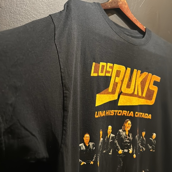 Los Bukis Concert Shirt Medium Una Historia Cantada black T-shirt - Picture 4 of 6